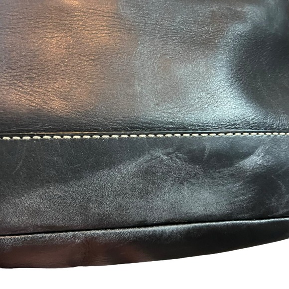 Vintage Coach Legacy Turnlock Leather Satchel Bag Purse 12868 - Picture 6 of 11